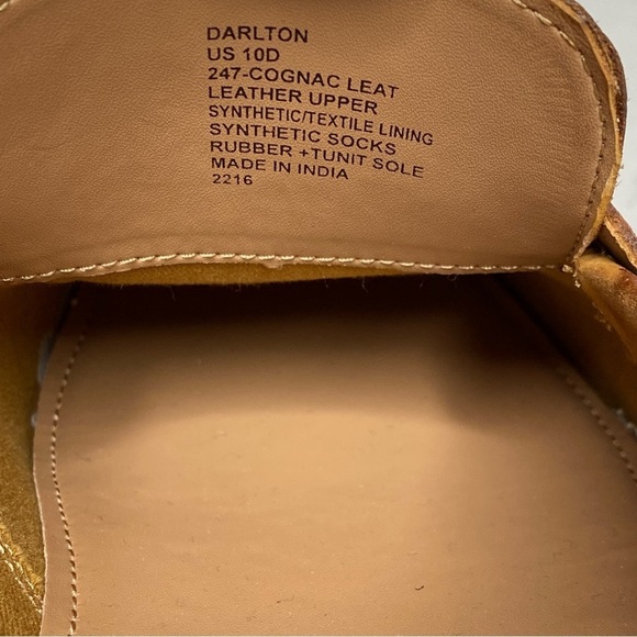 Steve Madden Darlton Cognac Leather Men’s Penny Loafer 10D - Picture 12 of 14